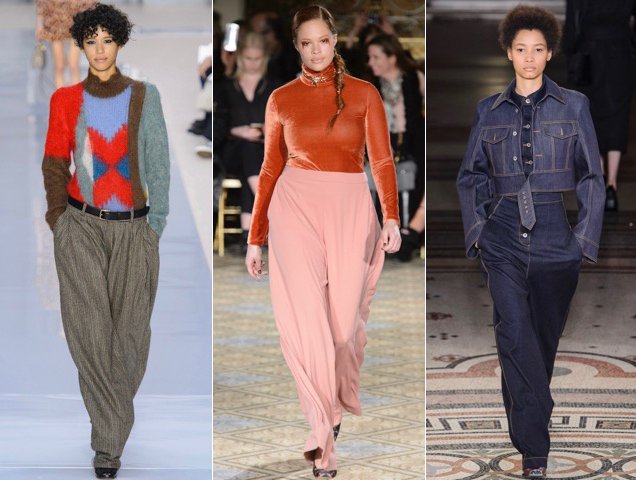 Wide-Leg Pants Are the New Skinnies - theFashionSpot
