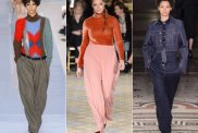 Wide-leg pants trumped skinnines on the Fall 2017 runways.