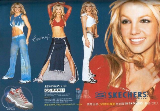 Britney Spears for Skechers