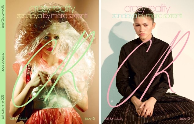 CR Fashion Book #12 : Cardi B by Petra Collins & Zendaya by Mario Sorrenti