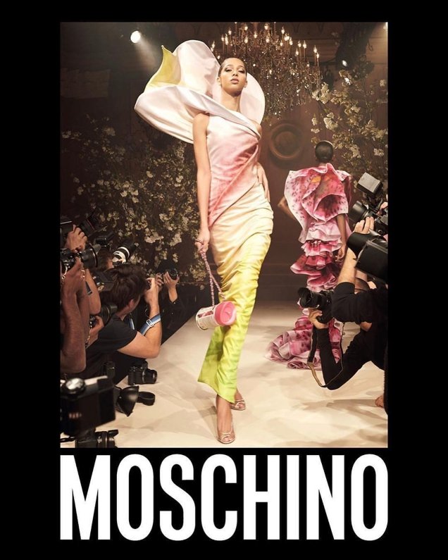 Moschino S/S 2018 by Steven Meisel