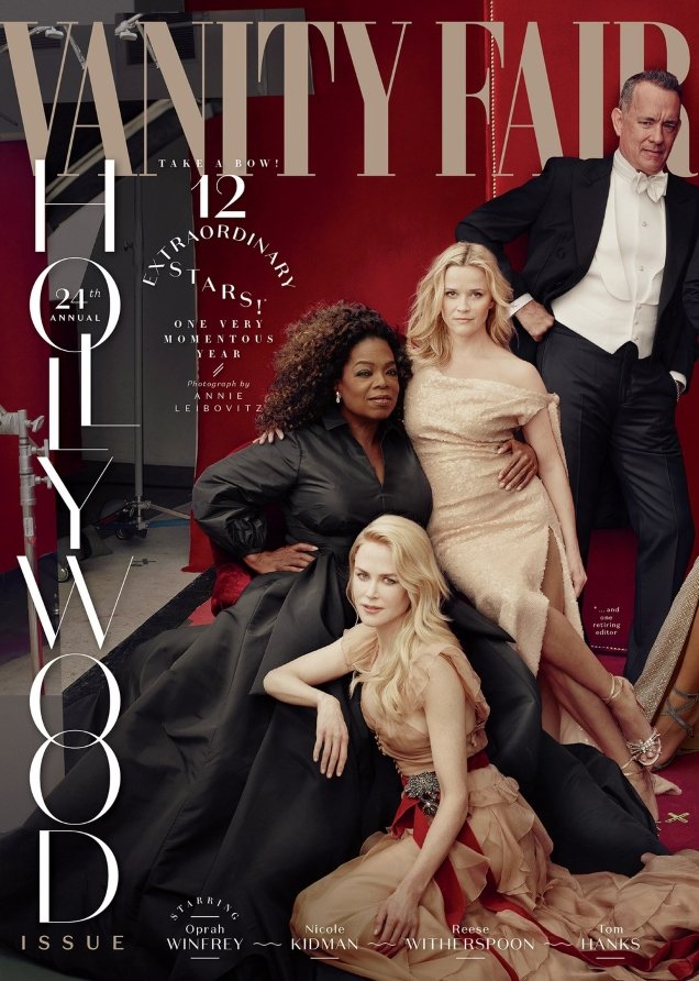 Vanity Fair 'The Hollywood Issue' 2018 by Annie Leilbovitz