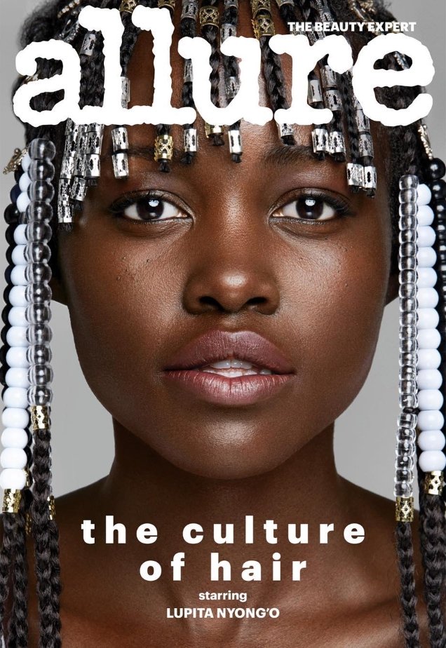 Allure March 2018 : Lupita Nyong’o by Patrick Demarchelier