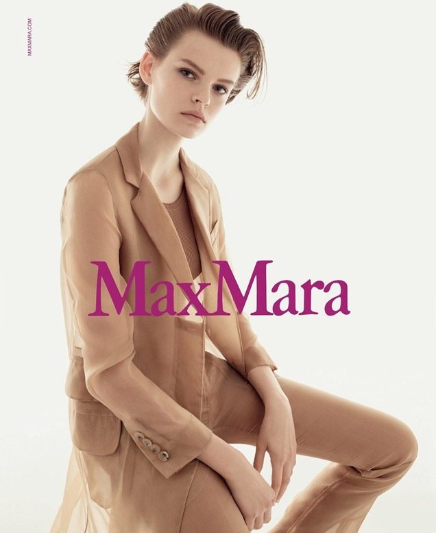 Max Mara S/S 2018 : Cara Taylor by Steven Meisel