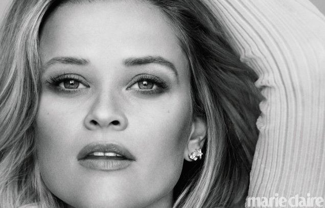 US Marie Claire March 2018 : Reese Witherspoon by Thomas Whiteside