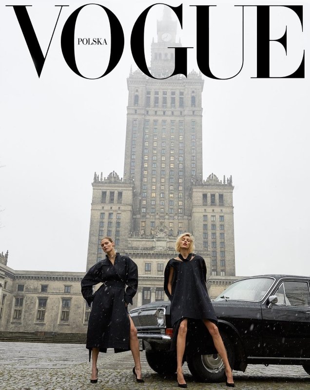 Vogue Poland March 2018 : Anja Rubik & Małgosia Bela by Juergen Teller