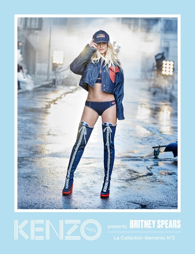 Kenzo La Collection Memento #2 2018 : Britney Spears by Peter Lindbergh