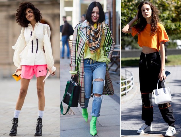 Neon done the street style way.