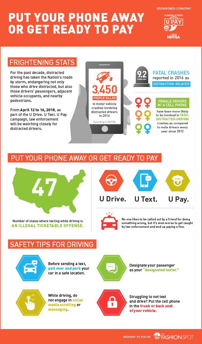 Infographic: Put your phone away or get ready to pay