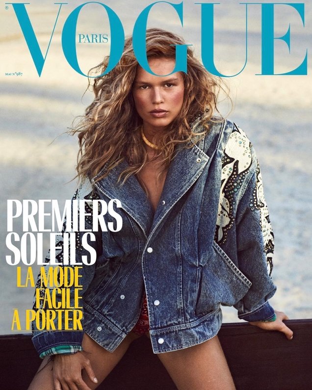 Vogue Paris May 2018 : Anna Ewers by Mikael Jansson