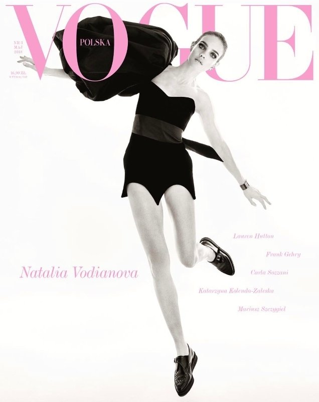 Vogue Poland May 2018 : Natalia Vodianova by Christian Macdonald
