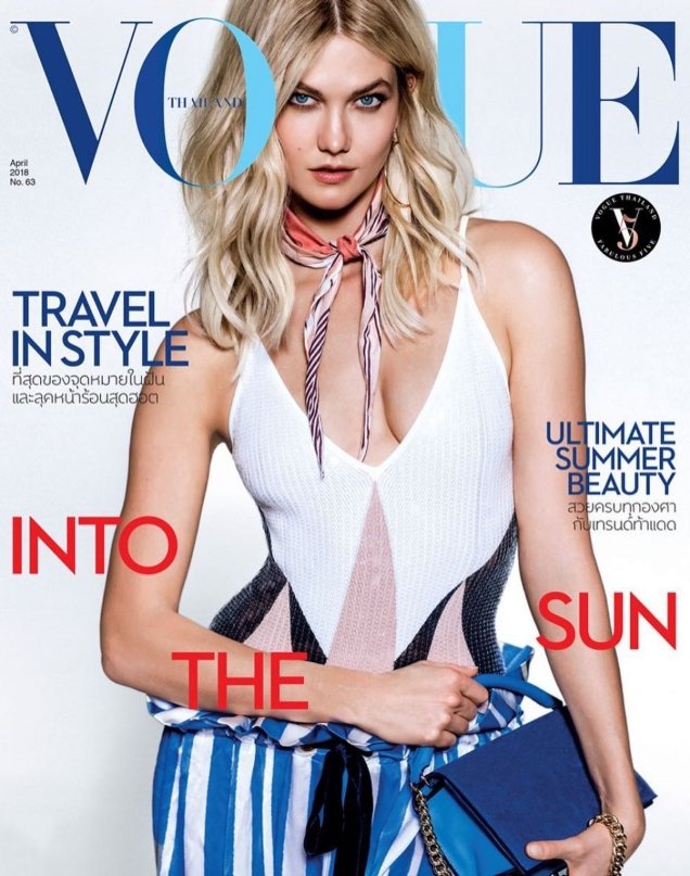 Vogue Thailand April 2018 : Karlie Kloss by Russell James