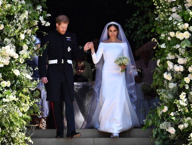 David Beckham Wears Dior Homme by Kim Jones to the Royal Wedding