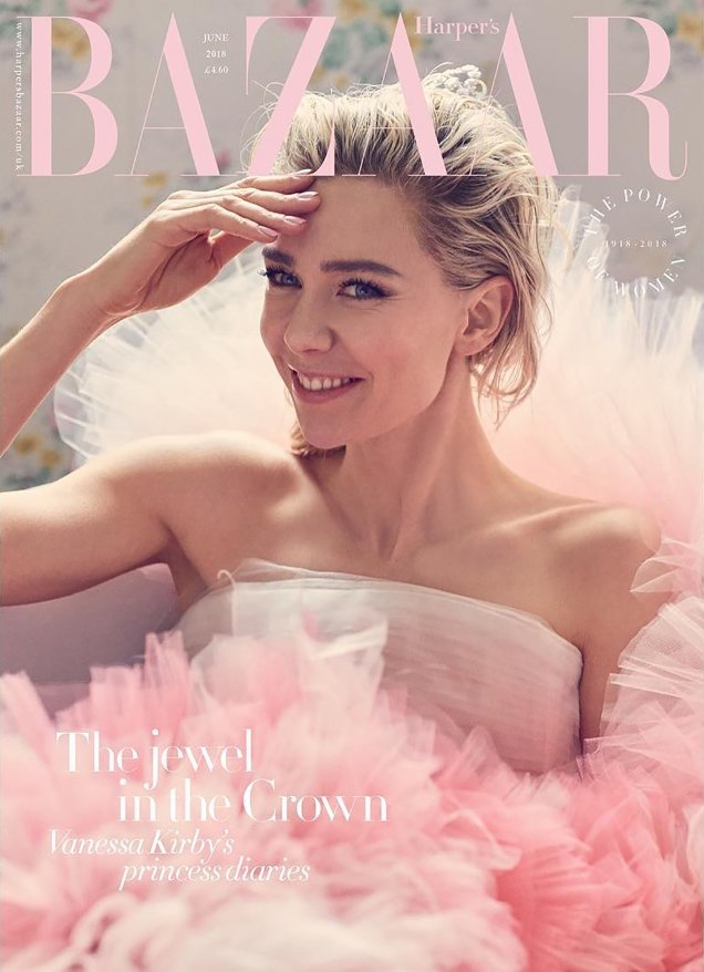 UK Harper’s Bazaar June 2018 : Vanessa Kirby by Alexi Lubomirski