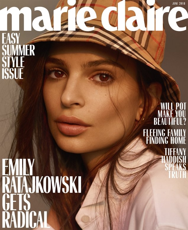 US Marie Claire June 2018 : Emily Ratajkowski by Thomas Whiteside