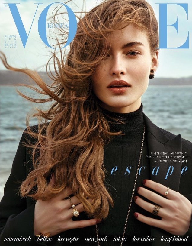 Vogue Korea June 2018 : Grace Elizabeth by Hyea W. Kang