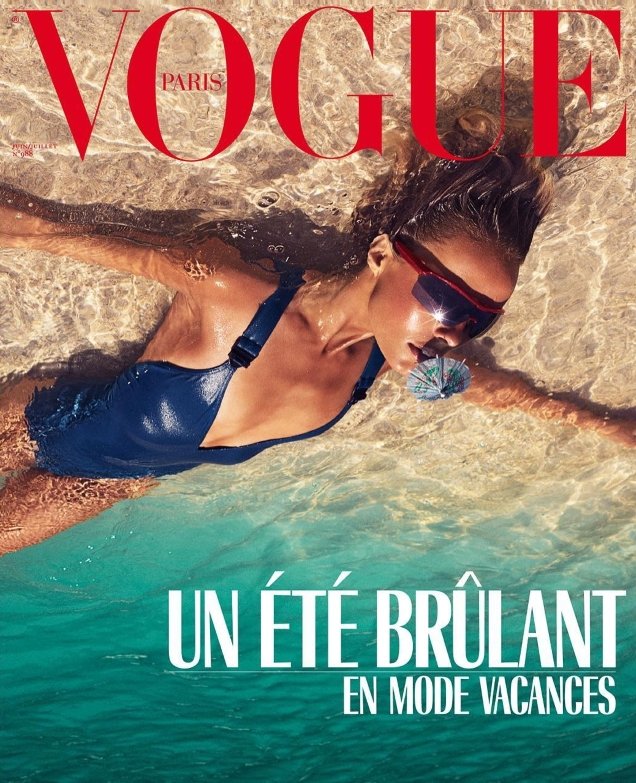 Vogue Paris June/July 2018 : Edie Campbell by Mikael Jansson