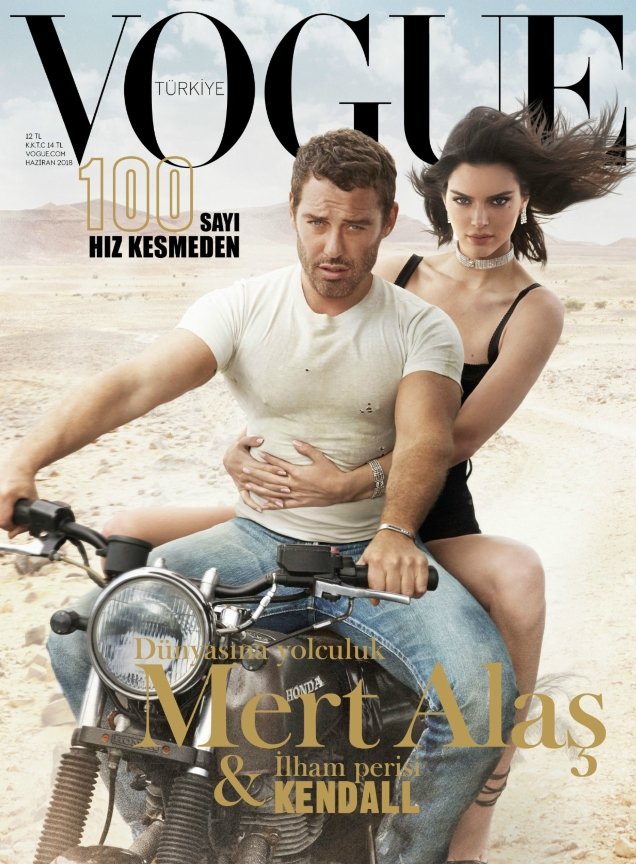 Vogue Turkey June 2018 : Kendall Jenner & Mert Alas by Marcus Piggott