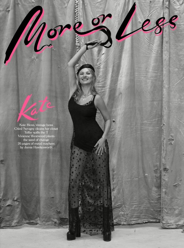 More or Less #1 : Kate Moss by Ethan James Green