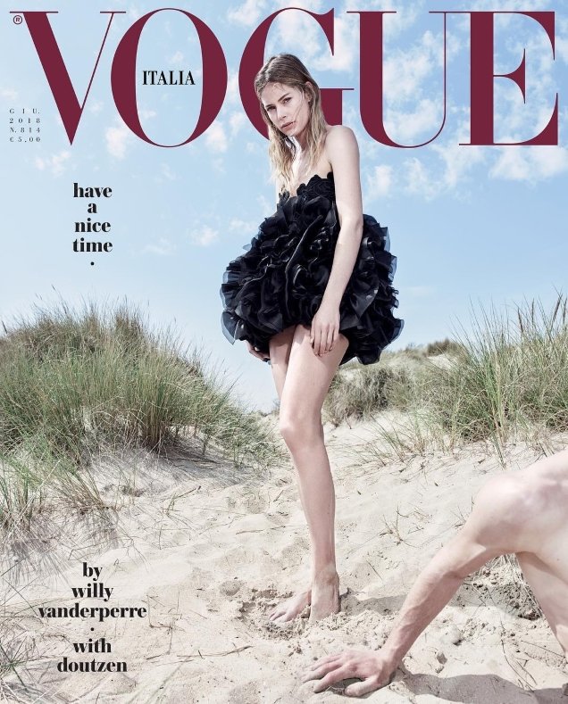 Vogue Italia June 2018 : Mica, Rianne & Doutzen by Willy Vanderperre