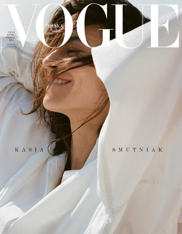 Vogue Poland July/August 2018 : Kasia Smutniak by Stanislaw Boniecki
