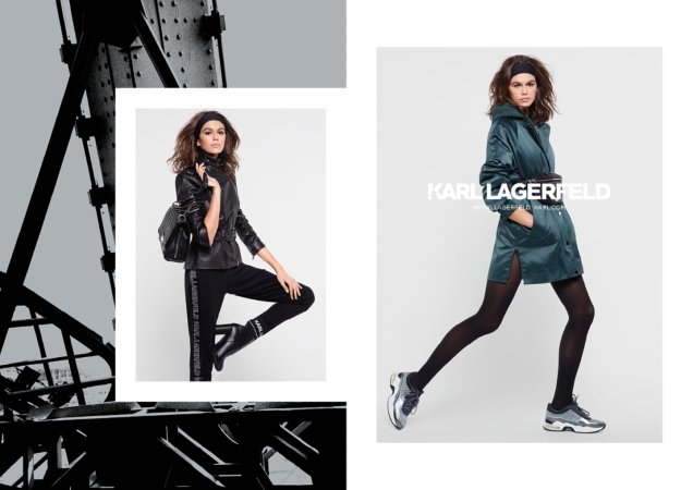 Kaia Gerber Karl Lagerfeld Fall 2018 Ad Campaign - theFashionSpot