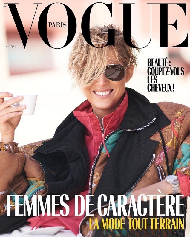 Vogue Paris August 2018 : Iselin Steiro by David Sims