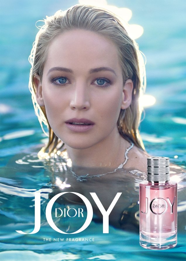 Jennifer Lawrence Christian Dior 'Joy' Fragrance Ad Campaign 2018