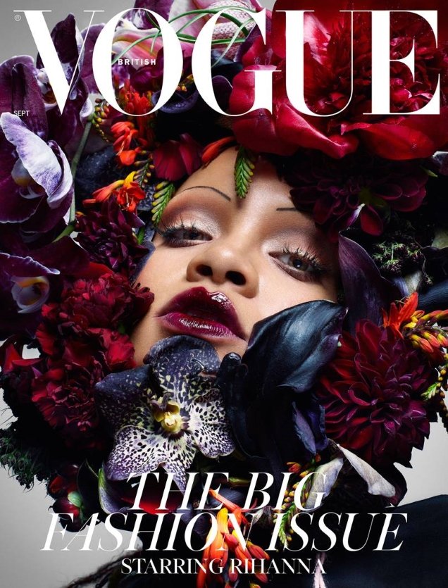 UK Vogue September 2018 : Rihanna by Nick Knight
