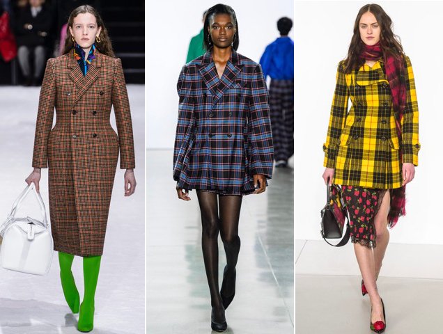 Even more plaid from the Fall 2018 shows.