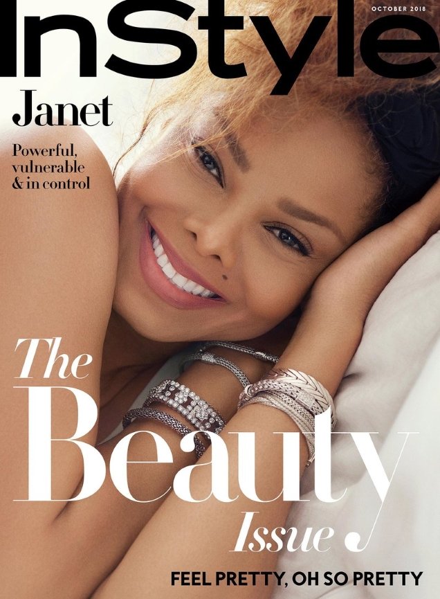 US InStyle October 2018 : Janet Jackson by Robbie Fimmano