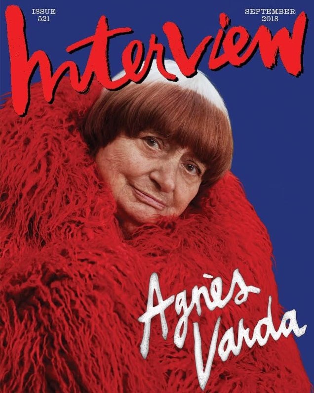 Interview September 2018 : Agnès Varda by Collier Schorr