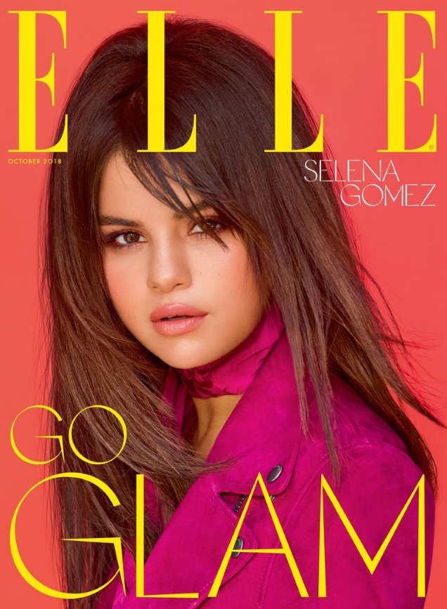 UK Elle October 2018 : Selena Gomez by Mariano Vivanco