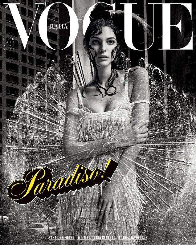 Vogue Italia September 2018 : Vittoria Ceretti by Mert & Marcus, Inez & Vinoodh & Willy Vanderperre