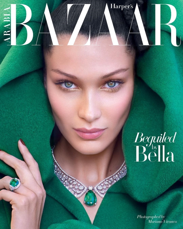 Harper's Bazaar Arabia October 2018 : Bella Hadid by Mariano Vivanco