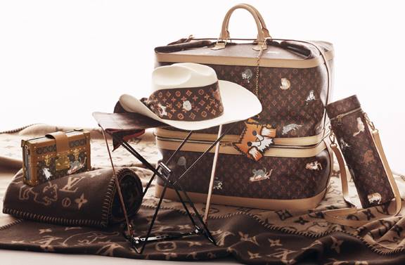 The Grace Coddington x Louis Vuitton Capsule Collection Is Decorated With  Illustrations of Her Cats - theFashionSpot