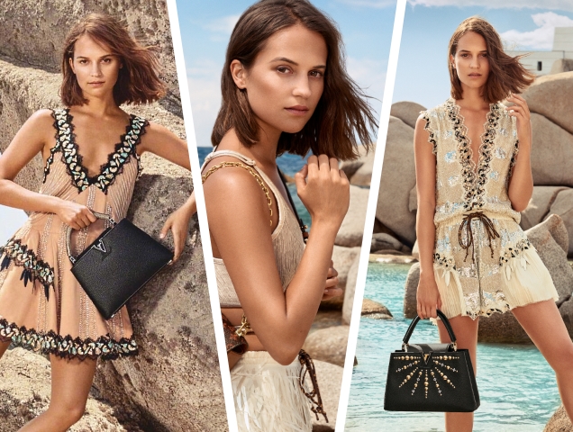 Louis Vuitton Cruise 2018 Campaign Starring Alicia Vikander - Spotted  Fashion