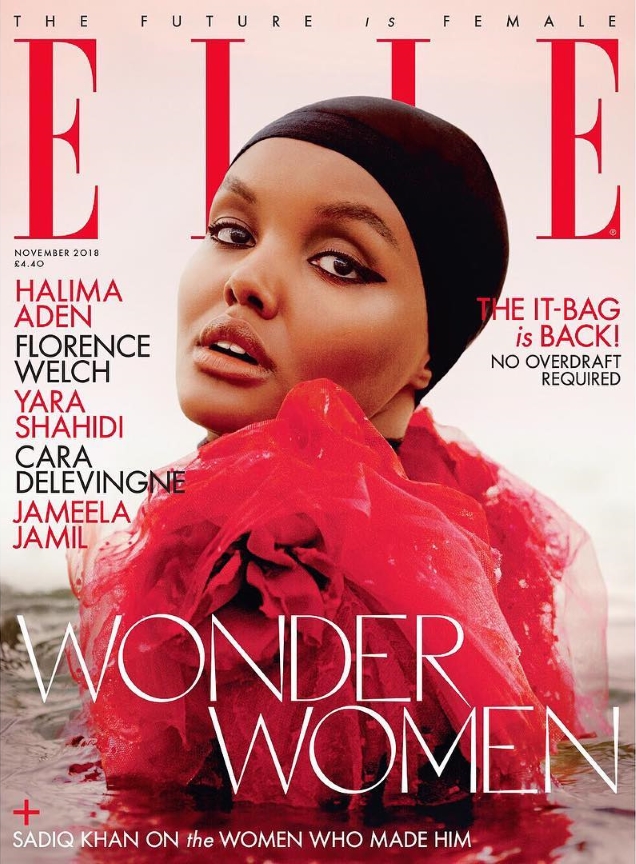 UK Elle November 2018 : The 'Wonder Women' Issue