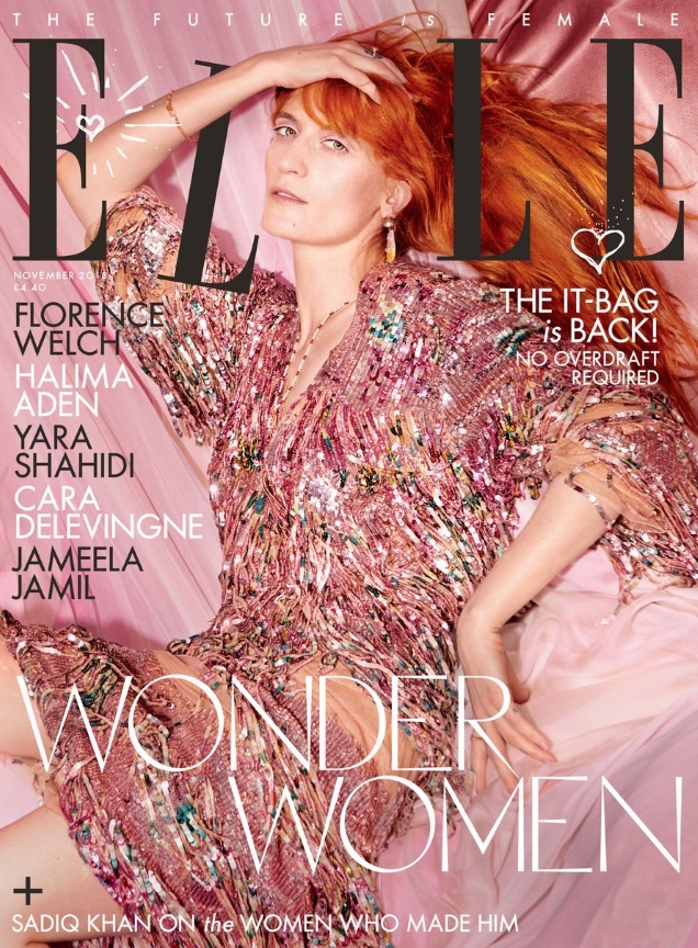 UK Elle November 2018 : The 'Wonder Women' Issue