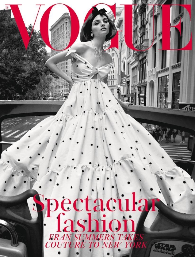 UK Vogue November 2018 : Fran Summers by Inez van Lamsweerde & Vinoodh Matadin