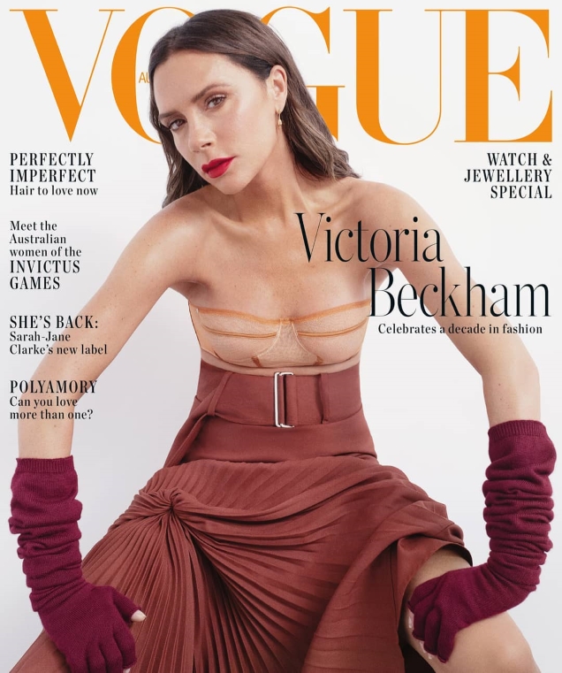 Vogue Australia November 2018 : Victoria Beckham by Bibi Cornejo Borthwick