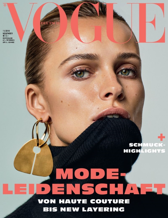Vogue Germany November 2018 : Edita Vilkeviciute by Alique