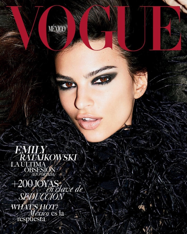 Vogue Mexico & Latin America October 2018 : Emily Ratajkowski by Carin Backoff
