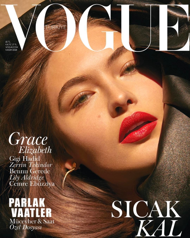 Vogue Turkey November 2018 : Grace Elizabeth by An Le