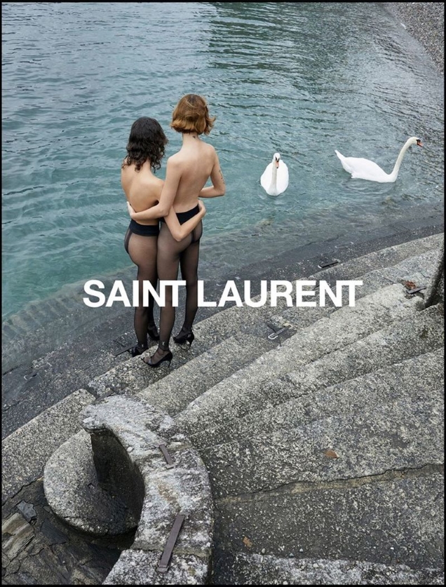 Saint Laurent Summer 2019 : Freja Beha Erichsen & Mica Arganaraz by Juergen Teller
