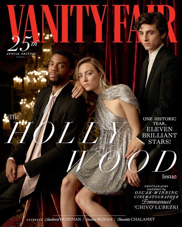 Vanity Fair March 2019 : The Hollywood Issue by Emmanuel Lubezki