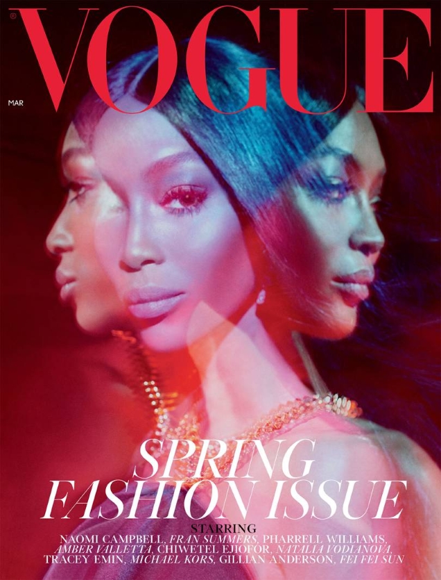UK Vogue March 2019 : Naomi Campbell by Steven Meisel