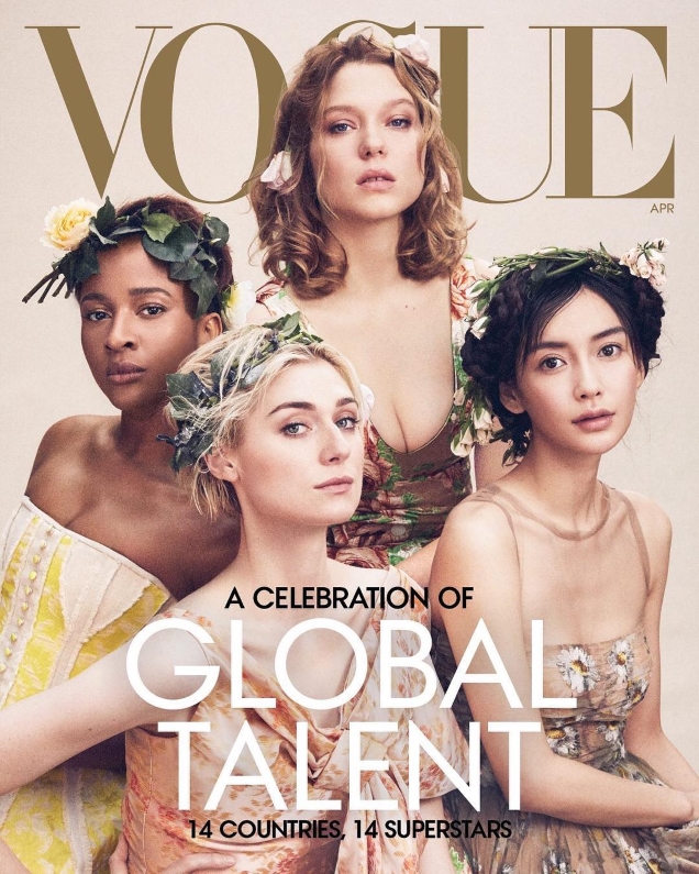 US Vogue April 2019 : 'A Celebration of Global Talent' by Mikael Jansson