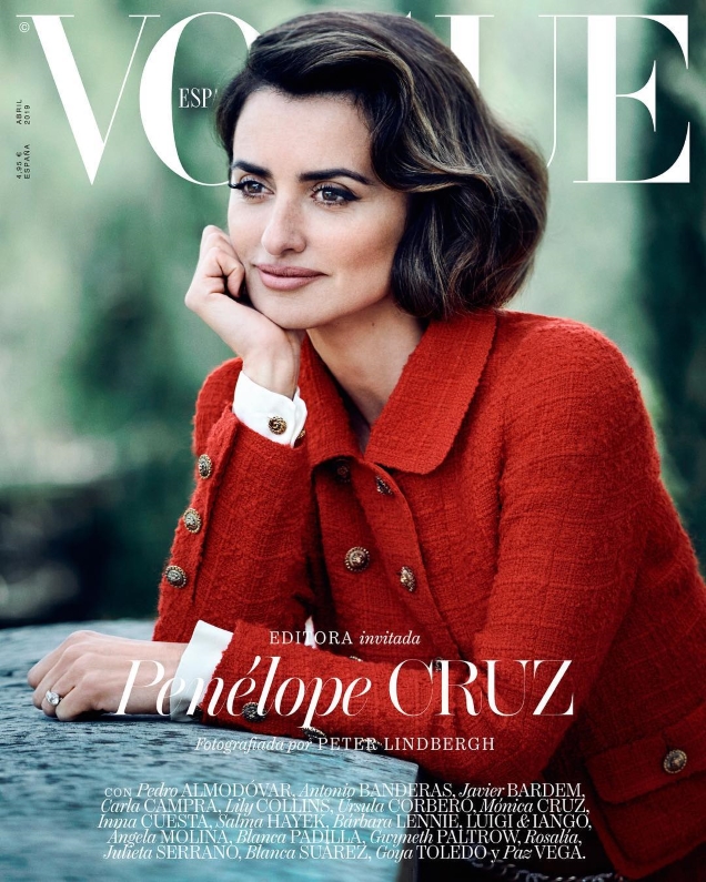 Vogue España April 2019 : Penélope Cruz by Peter Lindbergh & Luigi & Iango