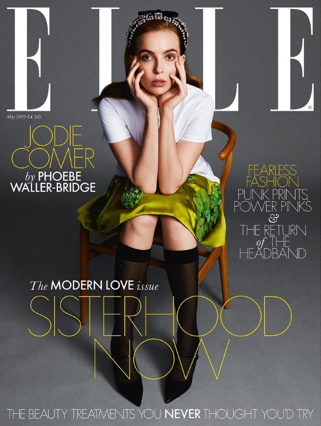 UK Elle May 2019 : Jodie Comer by Mariana Maltoni